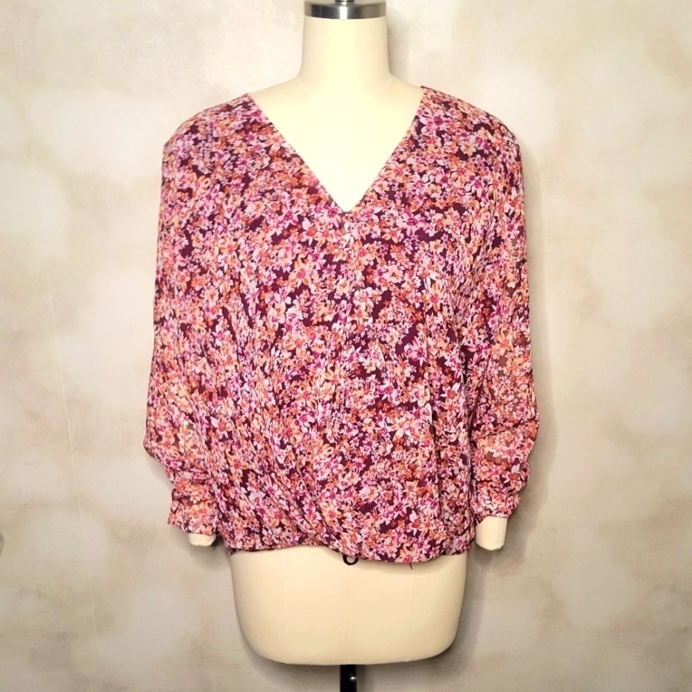 Vince Camuto Fall Harmony Blouse in Rich Purple